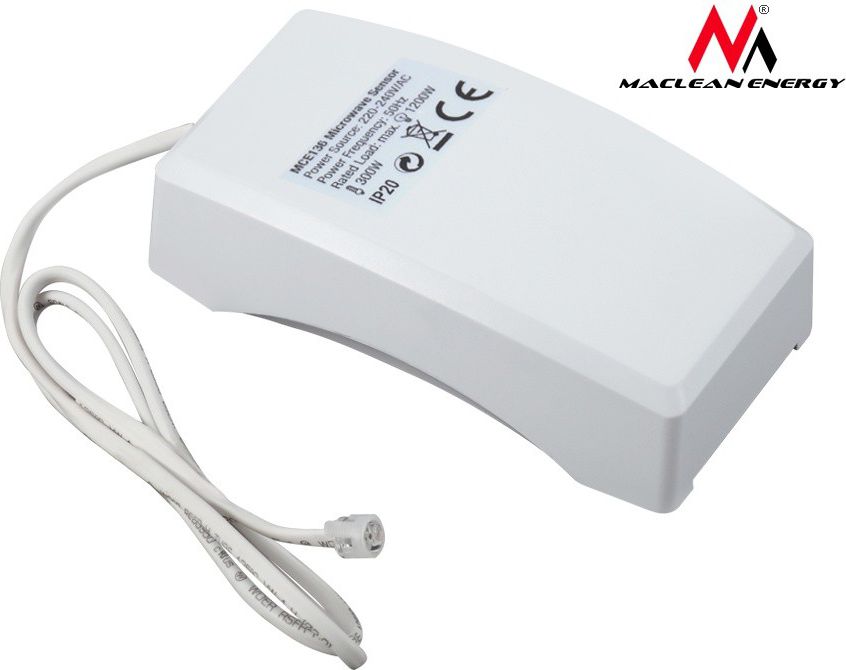 Sensor i lëvizjes me mikrovalë Maclean, MCE136 1200W range 2m-16m