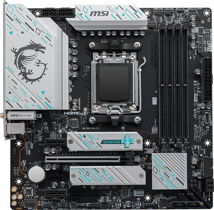 Pllakë amë MSI B650M GAMING PLUS WIFI 2