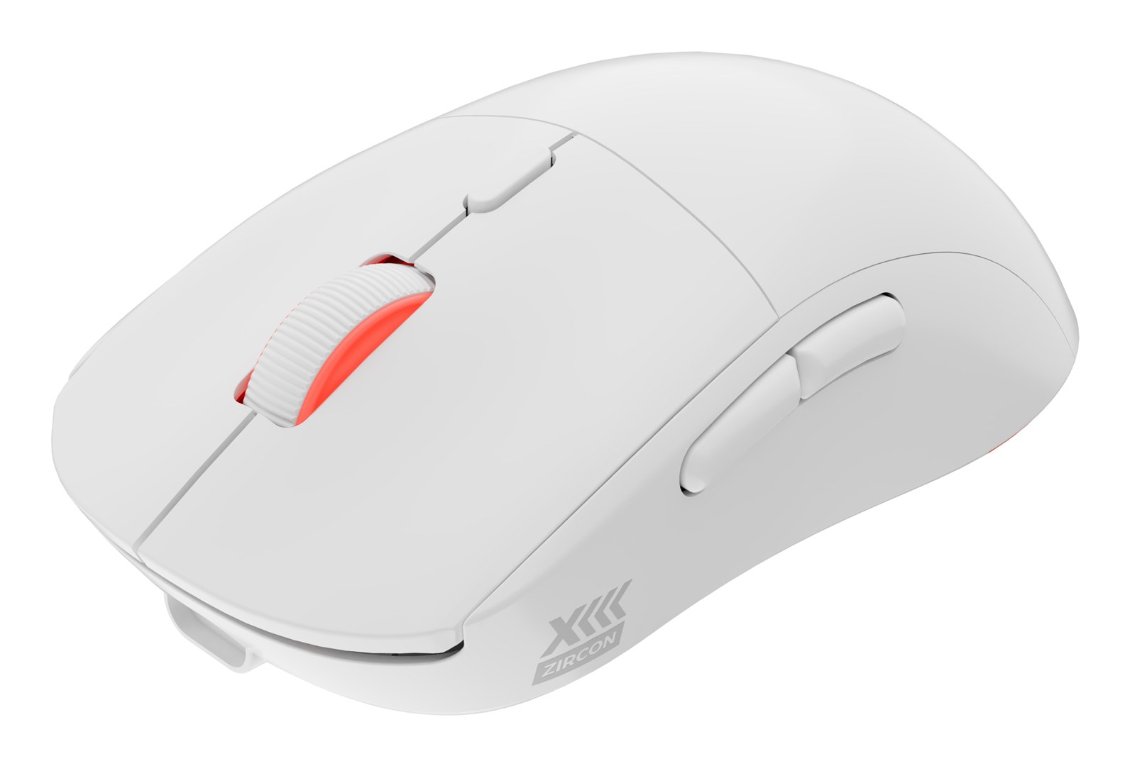 Maus Genesis Zircon XIII, Wireless dhe USB-C, 26000 DPI, i bardhë