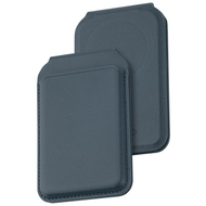 Dviced Leather MagSafe Foldable Cardholder, Blue