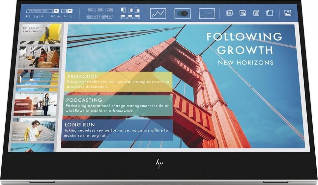 Monitor portativ HP E14 G4, 14", Full HD, i zi