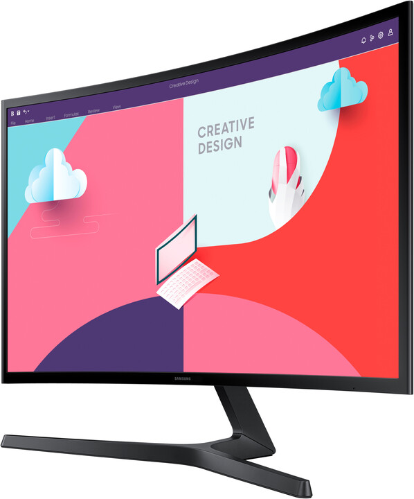 Monitor Samsung S366C, 24", LED