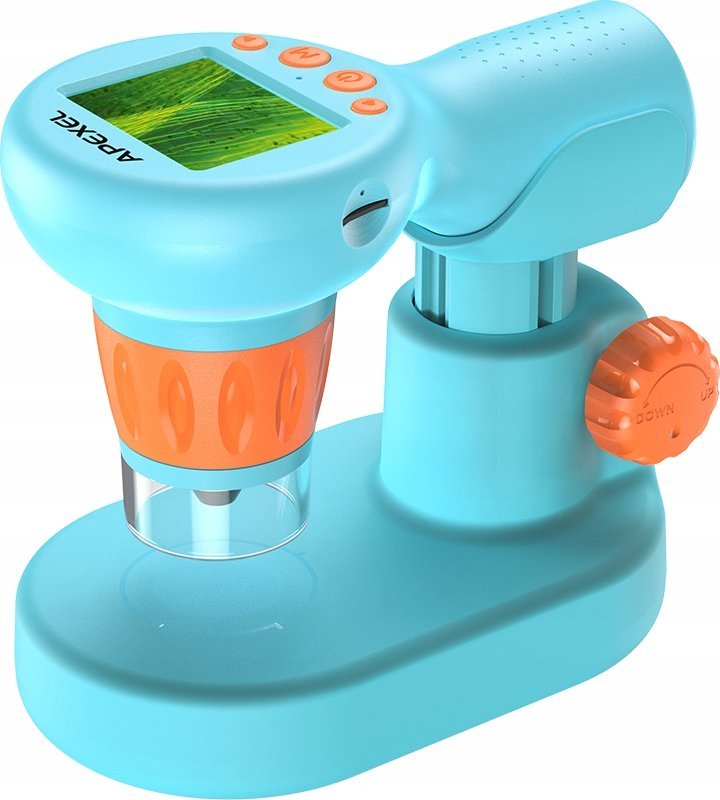 Mikroskop digjital Apexel APL-MS201, 800x, për fëmijë, i bardhë