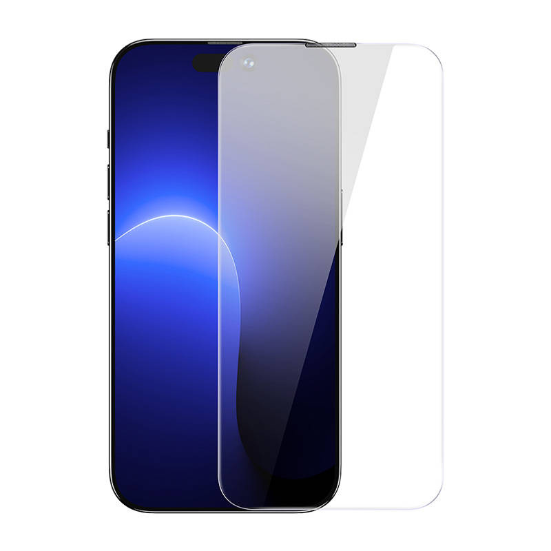 Xham mbrojtës Baseus Crystal për iPhone 14 Pro, 0.3mm, anti-pluhur, transparent