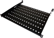 Rafte fikse për kabinet rrjeti Alantec SA P 19 1U 350, 1U, thellësi 350mm, e zezë