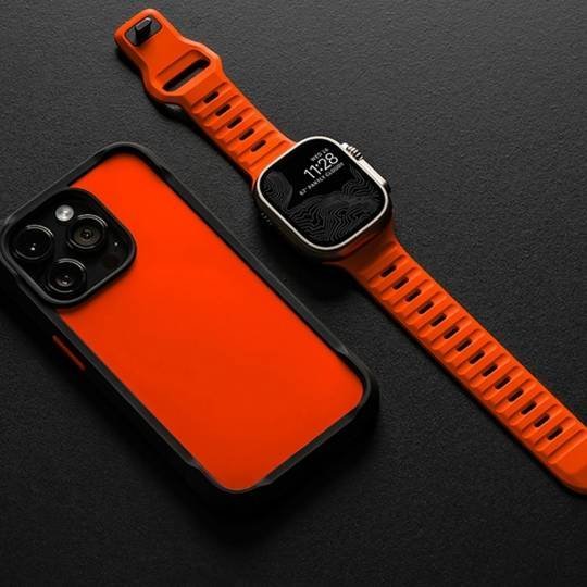 Rrip ore Tech-Protect Iconband Line për Apple Watch 4/5/6/7/SE/8/Ultra 44/45/49mm, TPU, i zi