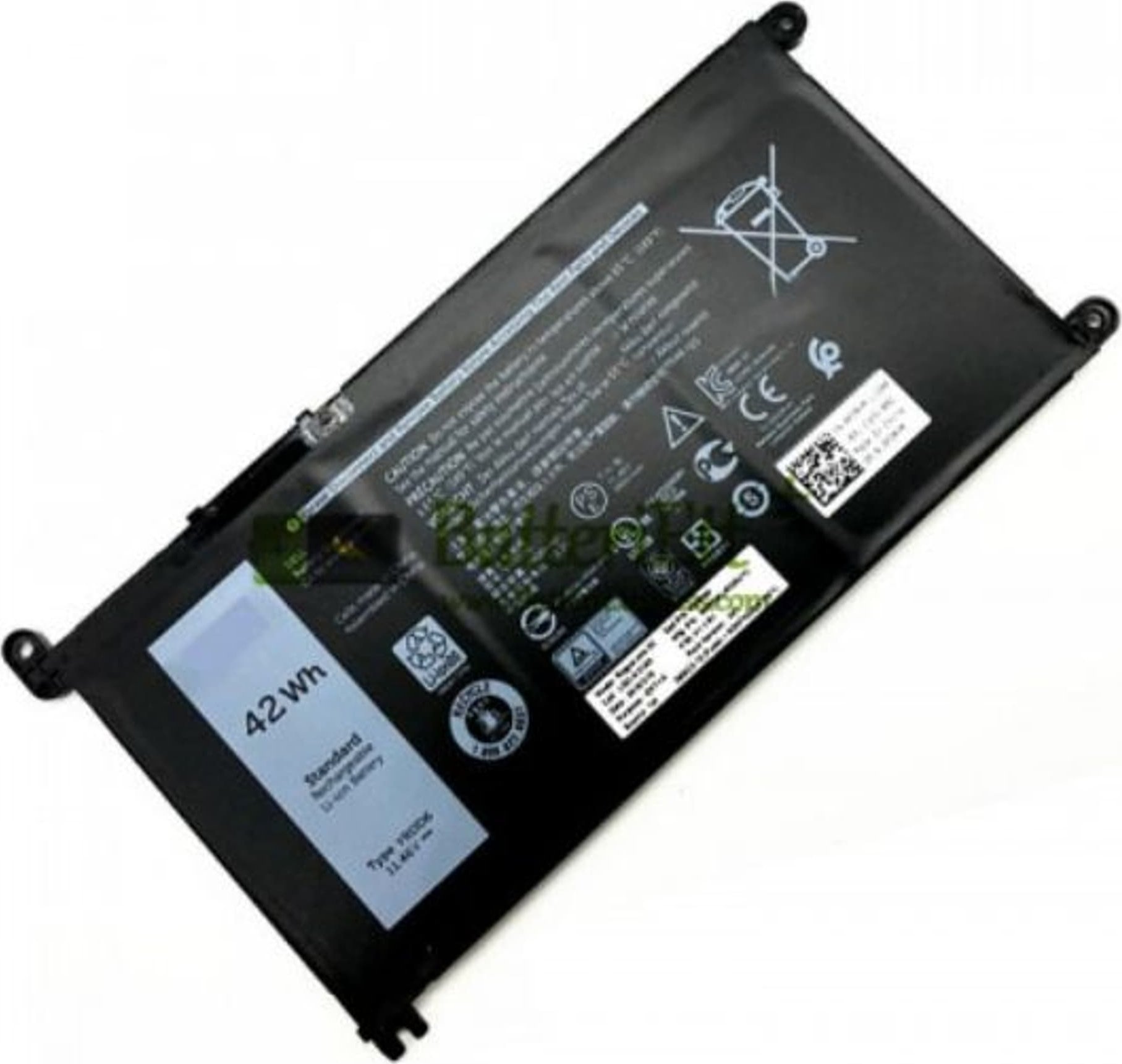 Bateri laptopi Dell BTRY PRI 60WHR 4C 3YWR LGC, 60Wh, për Latitude 7390 7389 5289