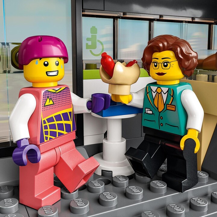 Set lodër LEGO® City 60337 Express train, 764 pjesë