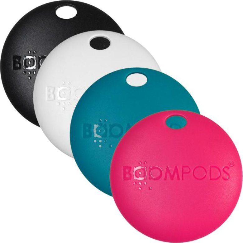 Gjurmues GPS Boompods Boomtag Multi Pack 4 copë, kompatibil me iOS dhe Mac OS, shumëngjyrësh