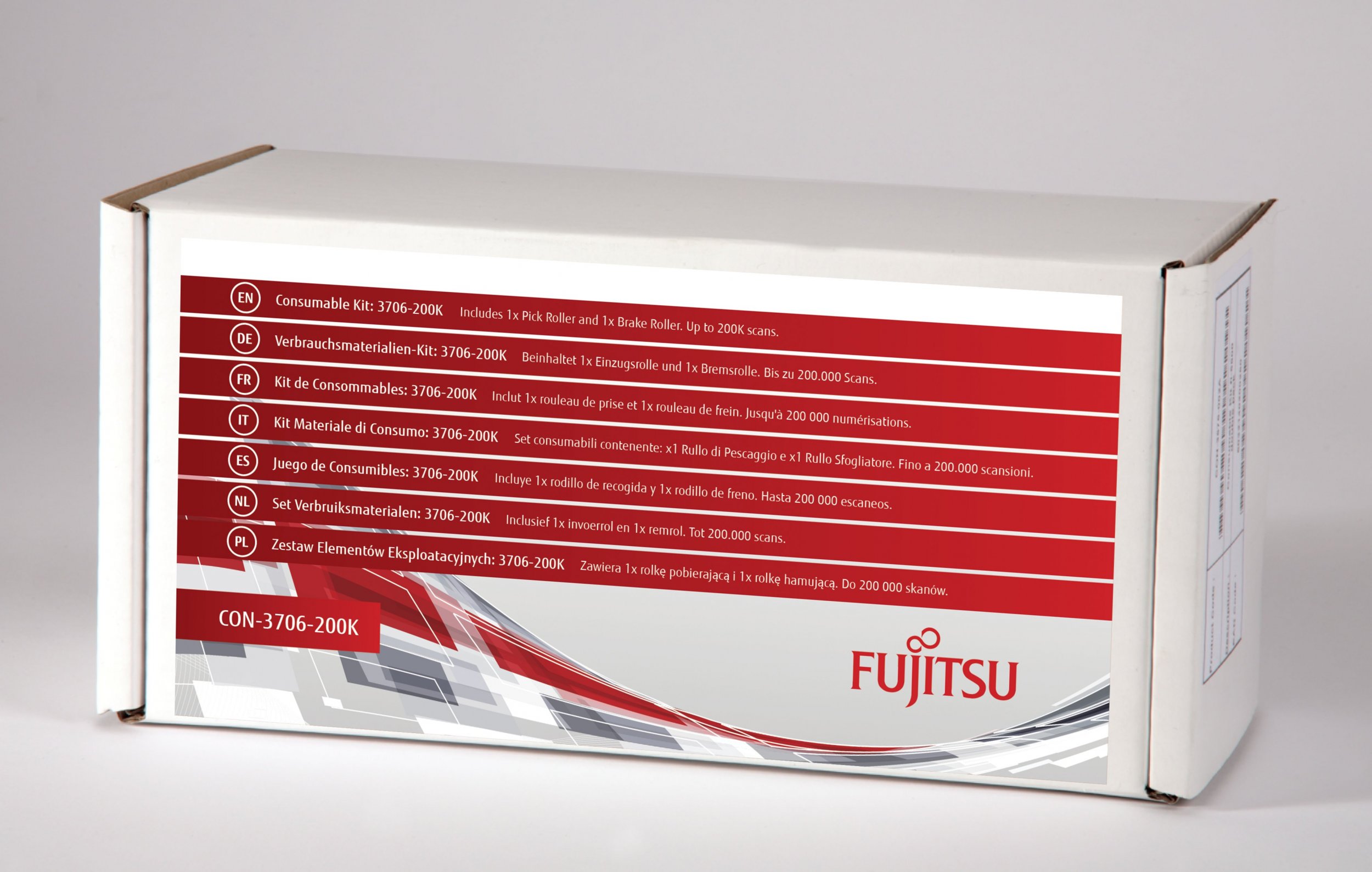Set mirëmbajtjeje skaneri Fujitsu, për N7100 dhe fi-7030