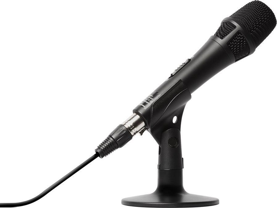 Mikrofon kondensator Marantz Professional M4U, USB, me dalje për kufje, i zi