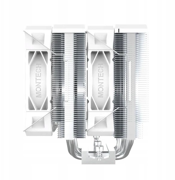 Ftohës CPU Montech NX600, dual tower, 6 heatpipe bakri, ventilator PWM 28mm