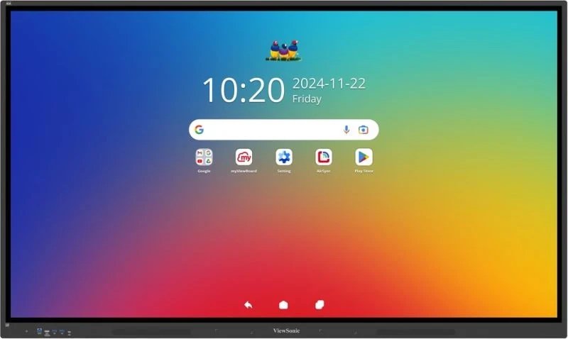 Интерактивна табла Viewsonic IFP8634, 86\", 4K, со допир, црна
