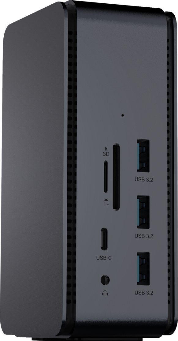 Docking station ProXtend Dual 8K USB-C DOCK2XUSB4, USB4, deri 8K, gri
