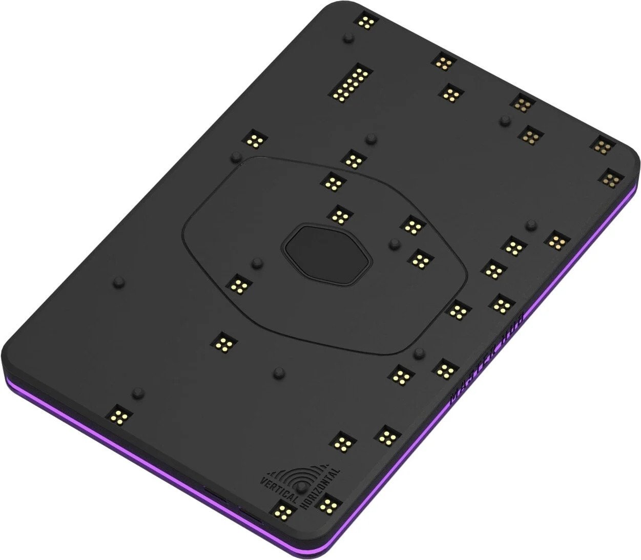 Panel kontrolli për streaming Cooler Master Master Hub Stream Kit, kompakt, sipërfaqe kundër rrëshqitjes, i zi