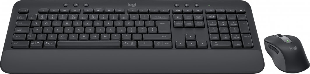 Set tastierë + maus Logitech MK650 (920-011004), i zi