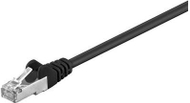 Kabllo rrjeti Goobay crossover, F UTP Cat 5e, 2m, i zi