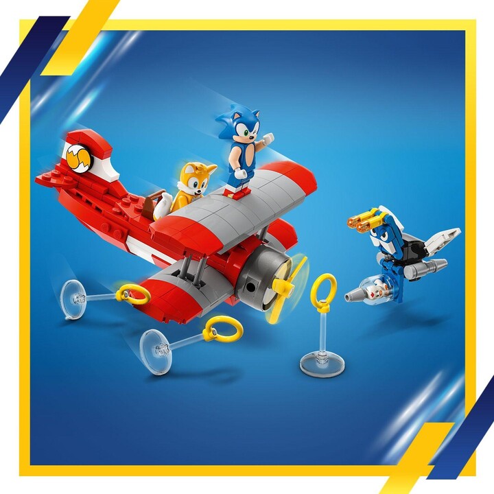 Set LEGO® Sonic the Hedgehog™ 76991 Tails' Workshop and Tornado Plane
