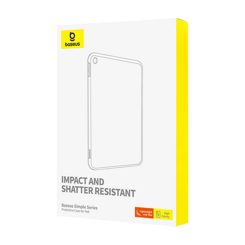 Mbulesë mbrojtëse Baseus Simple për iPad Pro 2017, plastike fleksibile, transparente