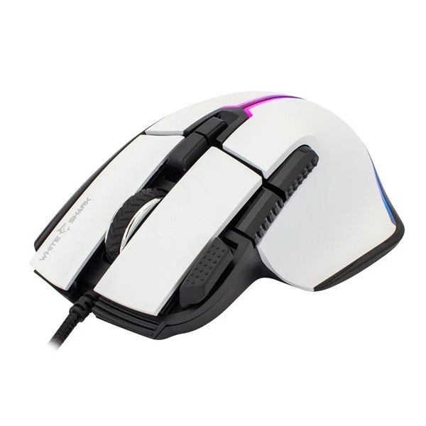 Maus Gaming White Shark Marrok Gm-9006 White