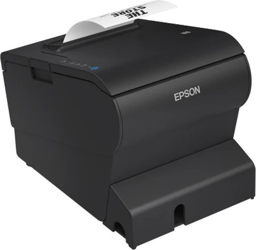 Printer termik POS Epson TM-T88VII 132, 180 x 180 DPI, me kabllo dhe pa kabllo, gri