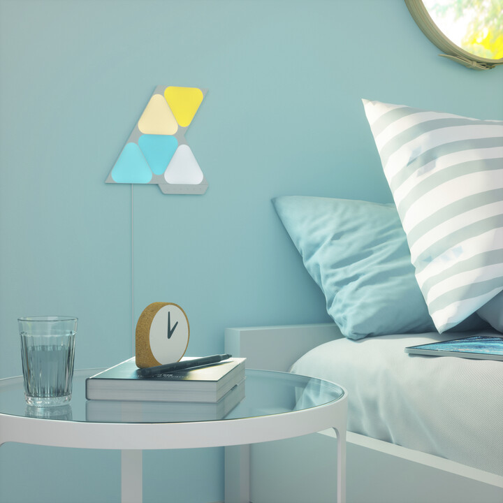 Panel dritash Nanoleaf, trekëndëshe, 5 copë