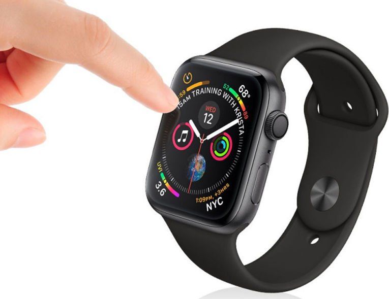 Folie mbrojtëse Spigen Neo Flex, Apple Watch 4 40mm, set x3, transparente