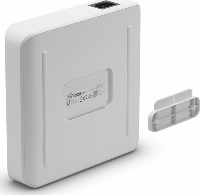 Switch Ubiquiti UniFi Lite 16 PoE, 16 porta Gigabit, PoE+, i bardhë
