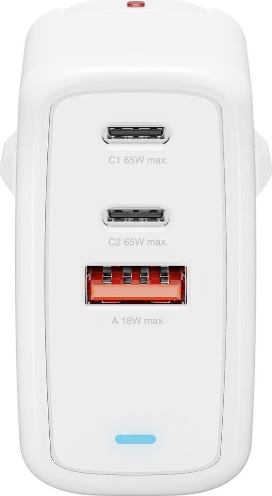 Karikues muri 4smarts GaN Flex, 2x USB Type C, karikim i shpejtë, i bardhë