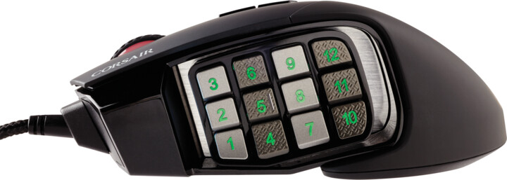 Maus Corsair Scimitar RGB ELITE, i zi 