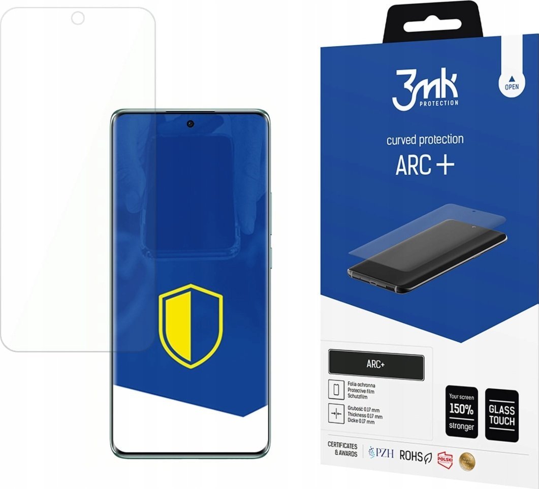 Folie mbrojtëse 3MK ARC+, Motorola Moto G85, fullscreen