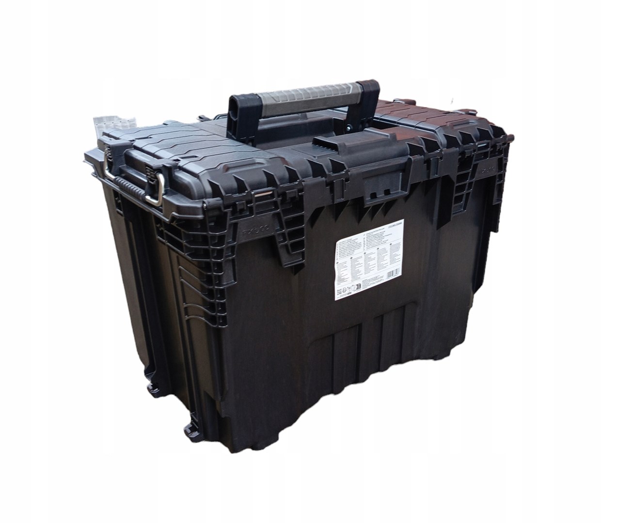 Kuti veglash Keter XL ROC Pro Gear 2.0, kapacitet i madh, plastike, e zezë