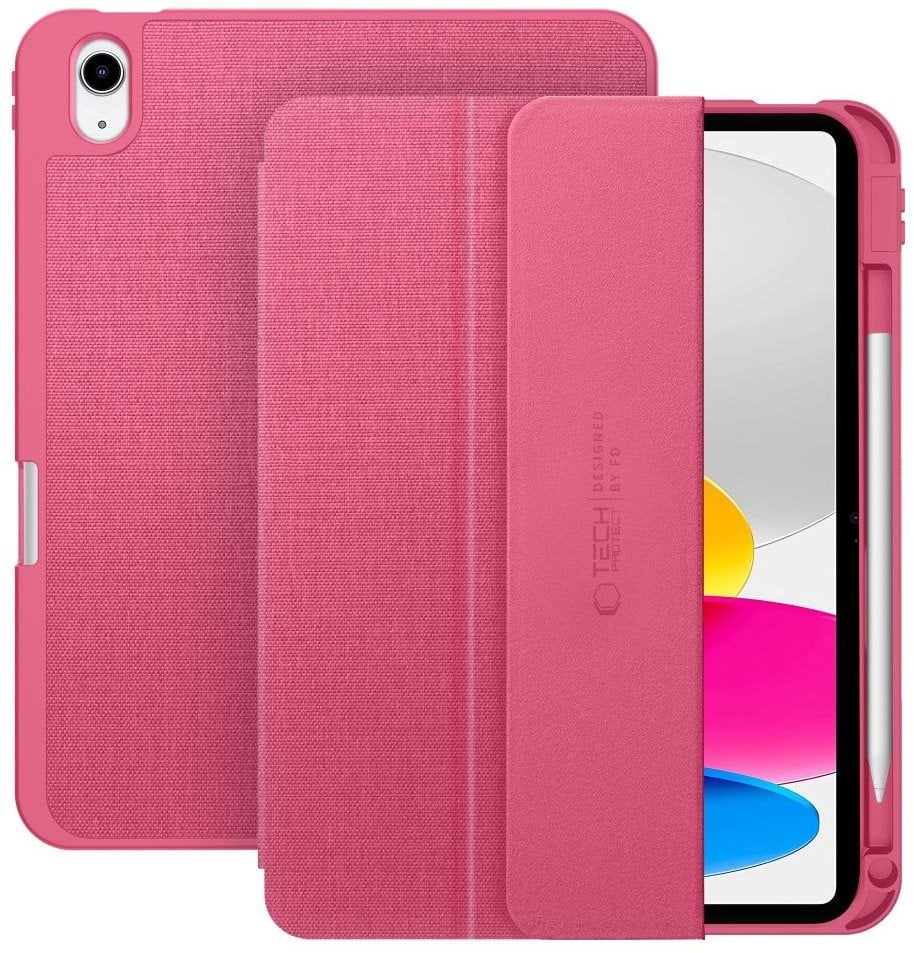 Mbulesë tablet Tech-Protect SC Pen Canvas, për iPad 11" 2025 dhe iPad 10.9" 2022, rozë