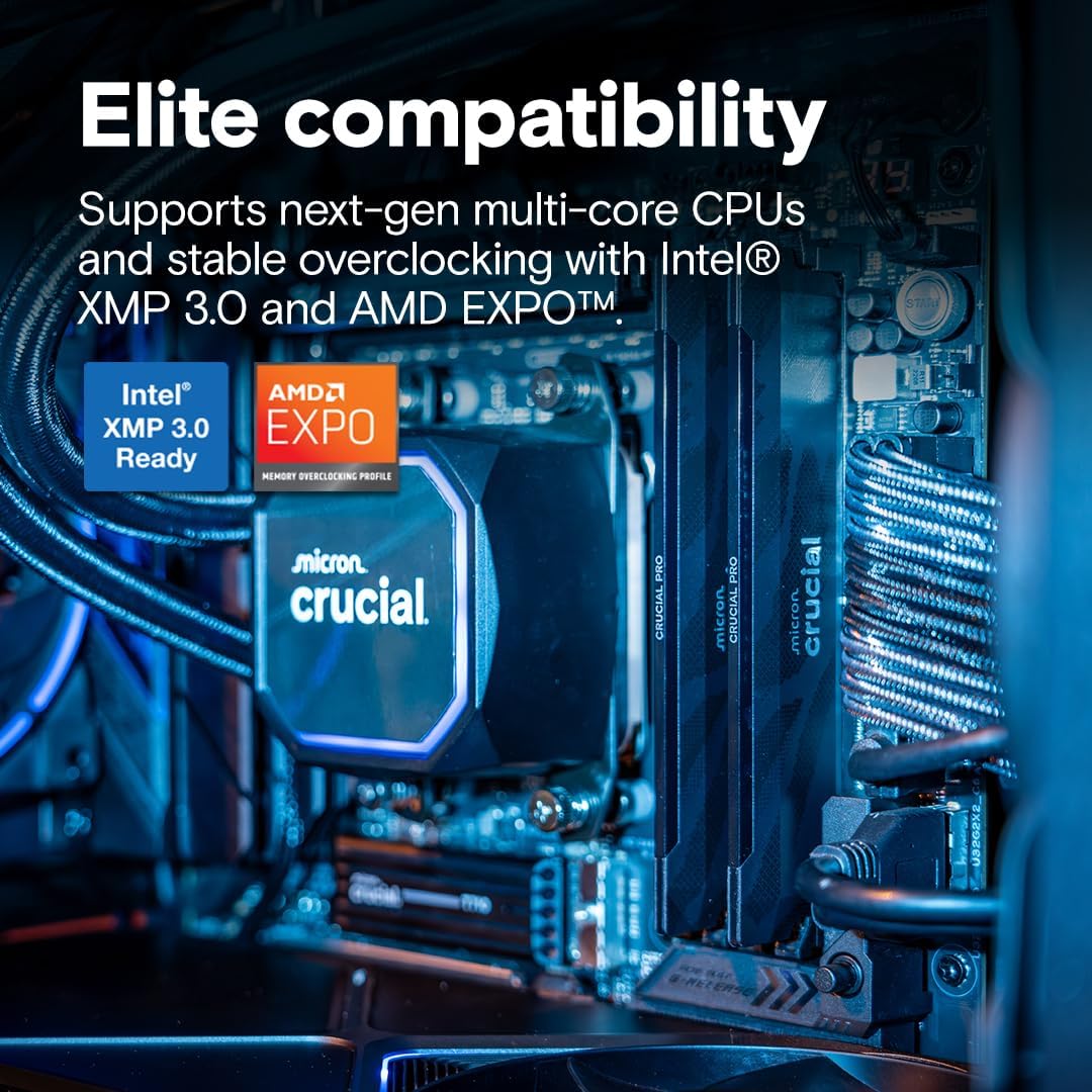 Memorie Crucial 32GB (2x16GB), 6400MHz CL32