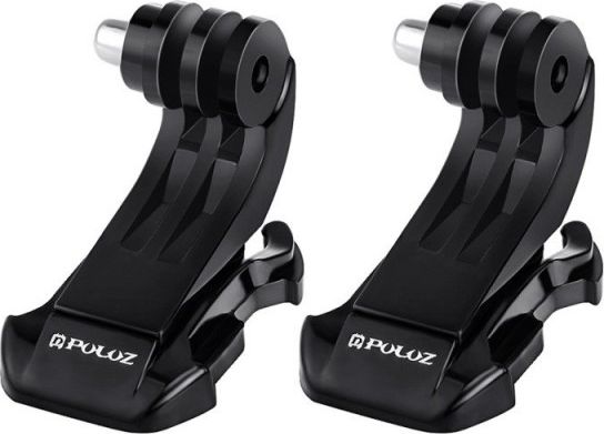 Mbajtëse kamere Puluz J-Hook, 2 copë, e zezë