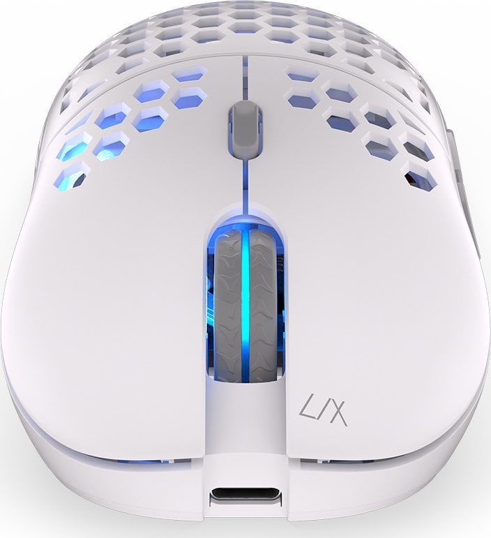 Maus Endorfy LIX Onyx (EY6A010), i bardhë