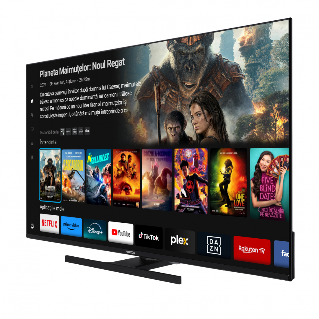Televizor Horizon 55HQ8560U/D, 55", QLED 4K, Smart, i zi