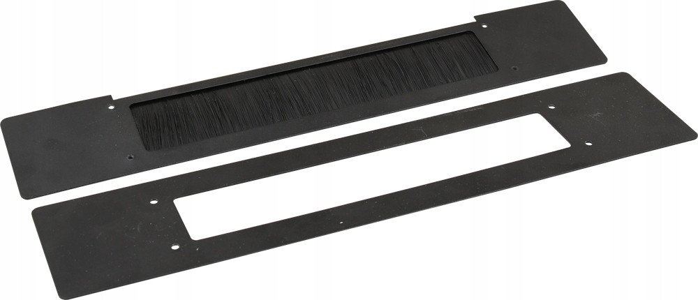 Капак со четка за RACK шкафови Pulsar RAPS-U, за типови RWA RW RWD, метален, црн