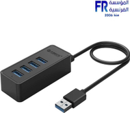USB hub Orico W5P, 4 porta USB 3.0, 5Gbps, i zi