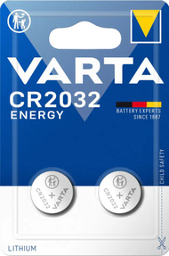 Bateri litiumi Varta Energy CR2032, 230mAh, 3V, set 2 copë