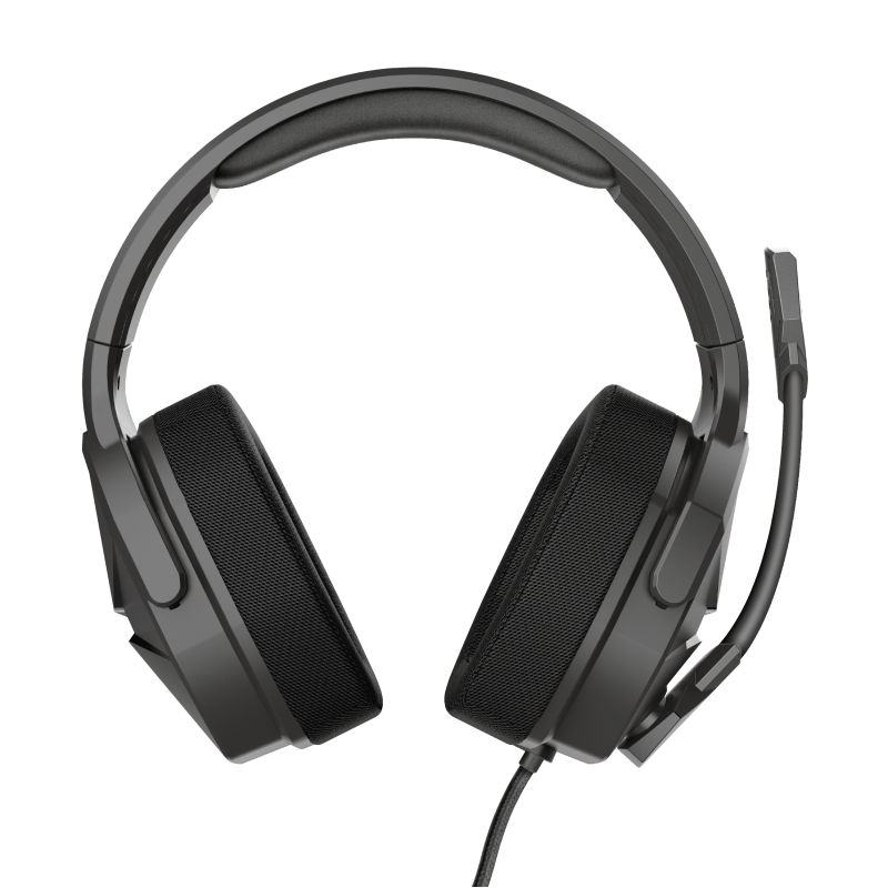Kufje gaming Trust GXT 4371 Ward, me kabllo, mikrofoni fleksibël, të zeza