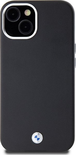Mbulesë telefoni BMW Signature Wrapped Metal, MagSafe, për iPhone 15 Plus 14 Plus, e zezë