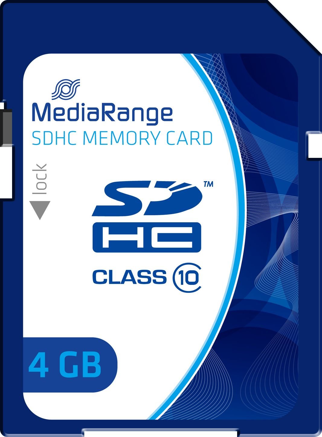 Kарта за меморија MediaRange SDHC, 4GB, Class 10