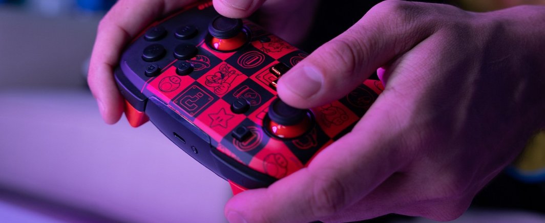 Kontroller PDP Rematch Glow in the Dark, wireless, shumëngjyrësh