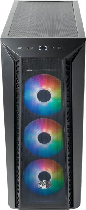 Kasë kompjuteri Cooler Master MasterBox 520 Mesh, anë transparente, e zezë