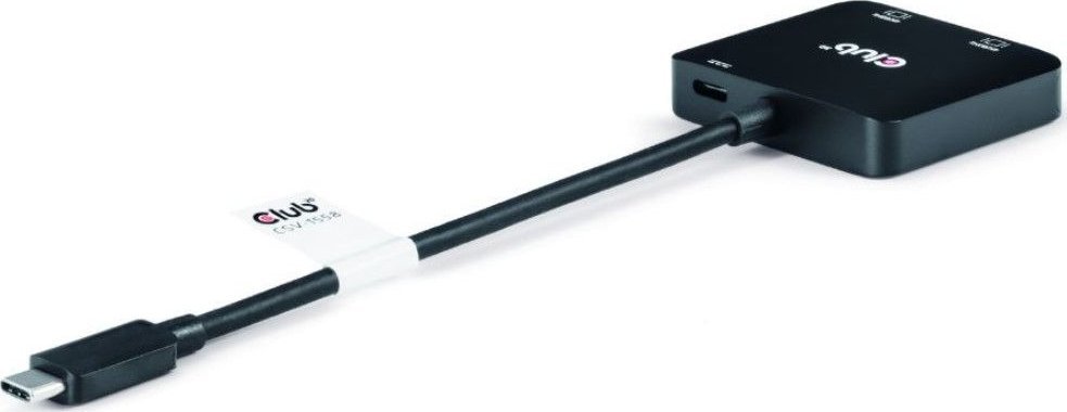 Hub USB C Club 3D MST, Dual HDMI 4K 60Hz, PD 100W, i zi