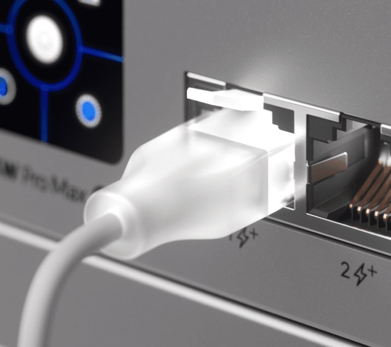 Kabllo rrjeti Ubiquiti UACC-Cable-Patch-EL-3M-W, 3m, Etherlighting, e bardhë