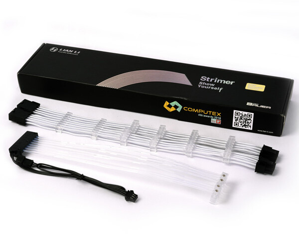 Kabllo energjie LIAN-LI Strimer 8-Pin RGB PCIe VGA 