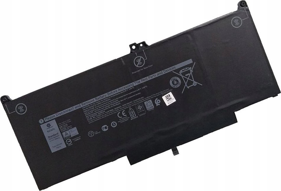 Bateri laptopi Origin Storage Dell Latitude 4C, 60Wh, e zezë