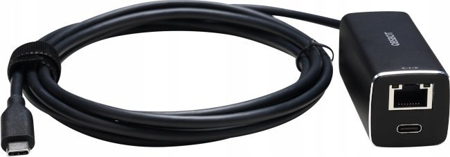 Adapter rrjeti OBSBOT USB C në Ethernet, Gigabit, gri